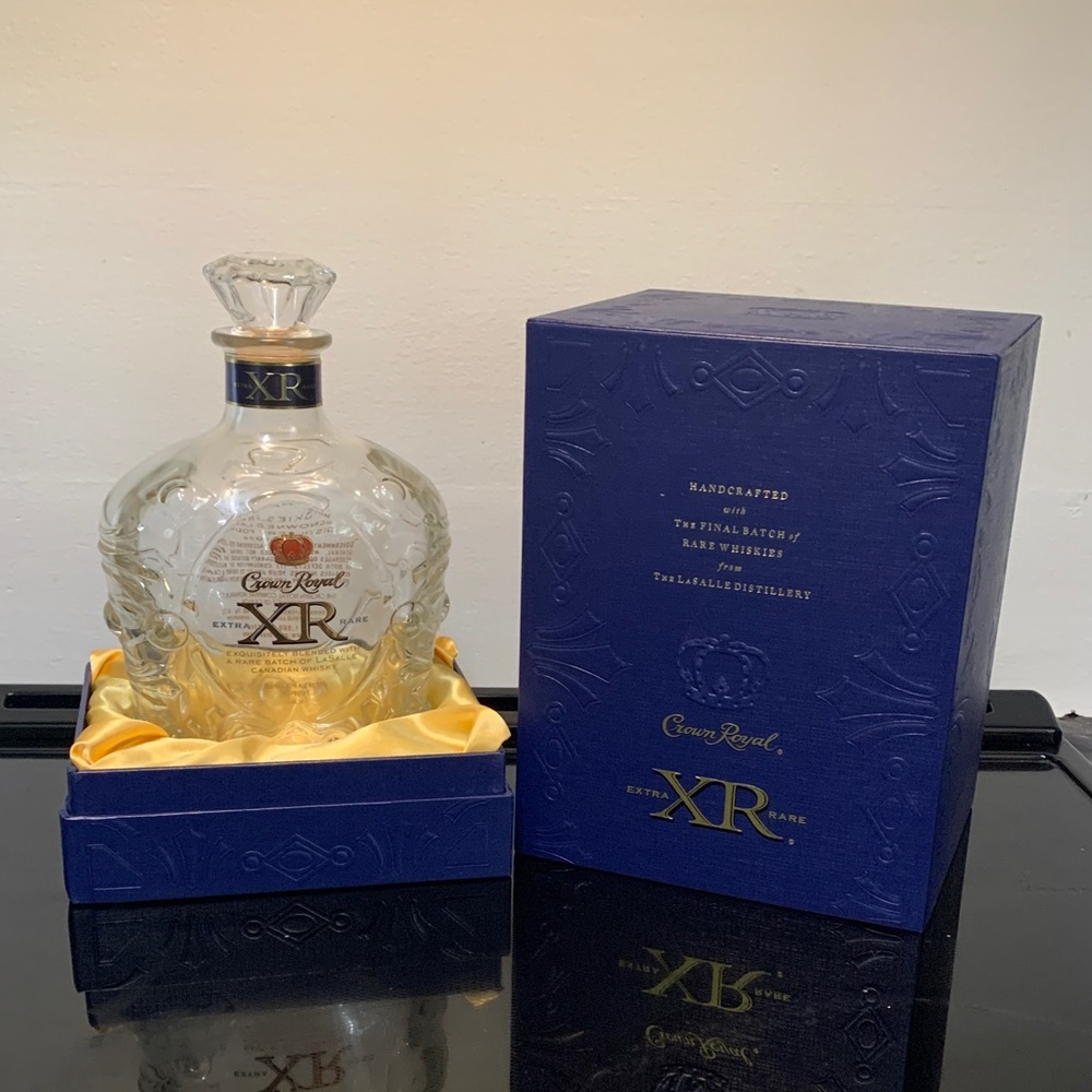 XR Whisky with Blue Box